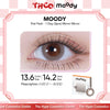 MOODY Trial Pack - 1 Day (2pcs) Mirror Mirror MOODY美瞳日抛试用装伽罗棕