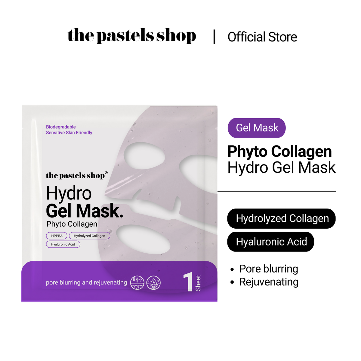 TPS Hydro Gel Mask Phyto Collagen white cover