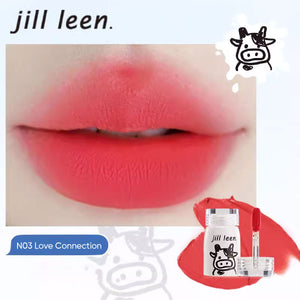 Jill Leen Milk Bottle Lip Mud Essence Lip Glaze Jillleen 牛奶瓶唇釉唇部精华 水光奶雾唇泥口红