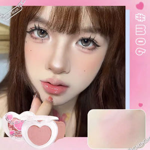 Jill Leen Heart Love Blush Clay Mud Jillleen 爱心腮红泥 单色氛围感腮红膏