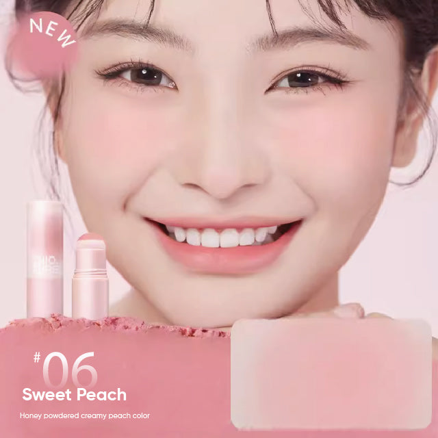 CHIOTURE Blush Stick Blush Cream Chio ture 稚优泉戳戳腮红棒膏 单色腮红膨胀收缩色