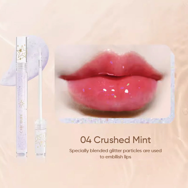 CHIOTURE Moisturizing Lip Oil Hydrating Night Care Lip Mask Chio ture 稚优泉护唇油保湿滋润 唇膜叠涂玻璃唇透明唇蜜