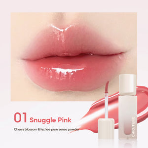 CHIOTURE Colour Locking Glossy Lip Glaze Mirror Lipstick Chio ture 稚优泉锁色水光唇釉 持妆滋润镜面口红