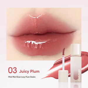 CHIOTURE Colour Locking Glossy Lip Glaze Mirror Lipstick Chio ture 稚优泉锁色水光唇釉 持妆滋润镜面口红