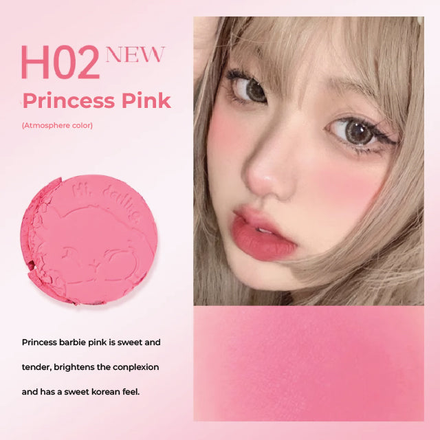 HOLD LIVE Active Soft Focus Blusher Blush Powder Holdlive 元气柔焦腮红 氛围感腮红膨胀色腮紫