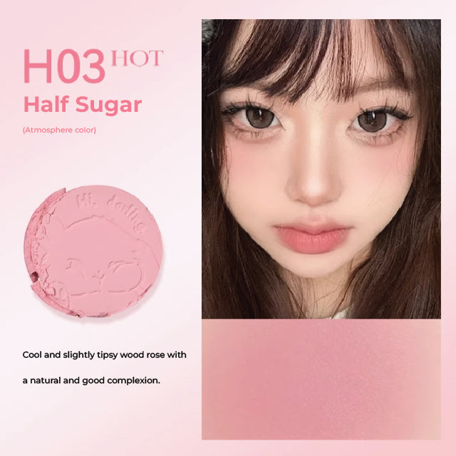 HOLD LIVE Active Soft Focus Blusher Blush Powder Holdlive 元气柔焦腮红 氛围感腮红膨胀色腮紫