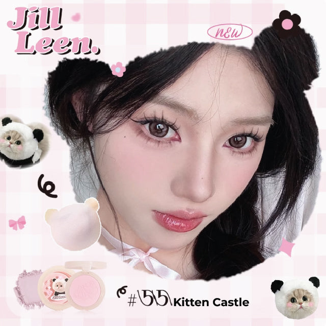 JILL LEEN Colorful Soft Matte Blush Jillleen 缤纷柔雾腮红