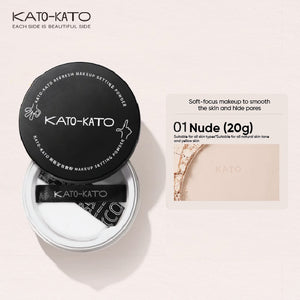 KATO-KATO Refresh Makeup Setting Powder Oil Control Loose Powder (6.5g/20g) KatoKato 刷新定妆散粉 控油定妆油皮干皮散粉 (6.5g/20g)