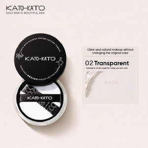 KATO-KATO Refresh Makeup Setting Powder Oil Control Loose Powder (6.5g/20g) KatoKato 刷新定妆散粉 控油定妆油皮干皮散粉 (6.5g/20g)