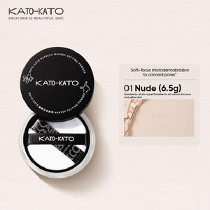 KATO-KATO Refresh Makeup Setting Powder Oil Control Loose Powder (6.5g/20g) KatoKato 刷新定妆散粉 控油定妆油皮干皮散粉 (6.5g/20g)