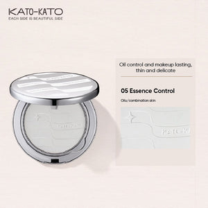 KATO-KATO Soft Focus Setting Pressed Powder (9g) Katokato恰好合拍防水柔焦蜜粉饼 控油定妆持妆 (9g)