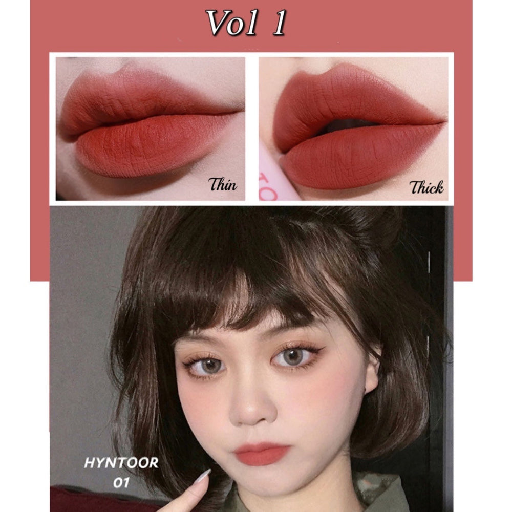 HYNTOOR Macaron Powder Tint Lip Mud