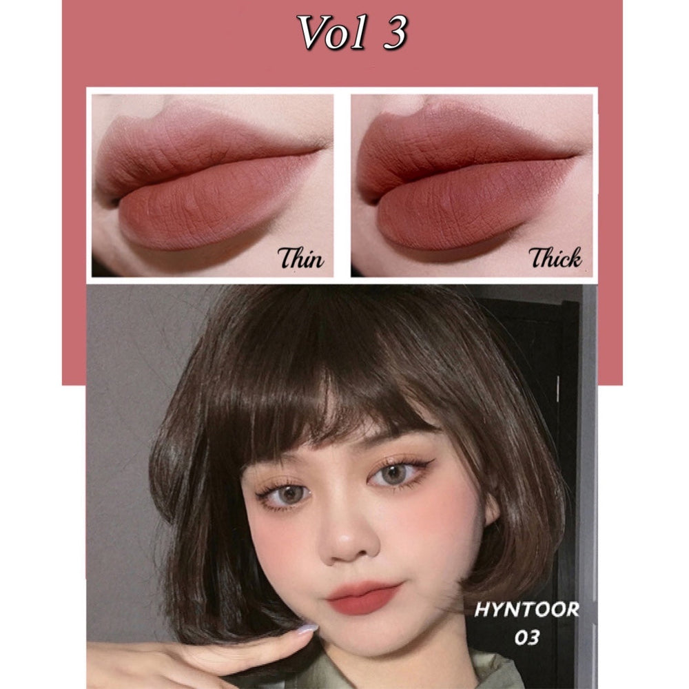 HYNTOOR Macaron Powder Tint Lip Mud