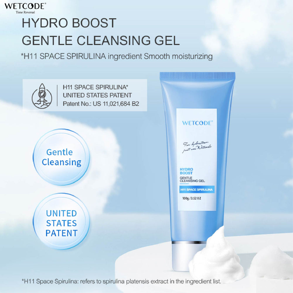 WETCODE Gentle Cleansing Gel / Amino Acid Cleanser 水密码沙漠绿洲洁肤晶露 / 净润氨基酸洁面霜