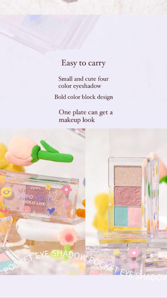 HOLD LIVE Pocket Secret Eyeshadow Palette Holdlive 口袋秘密眼影盘