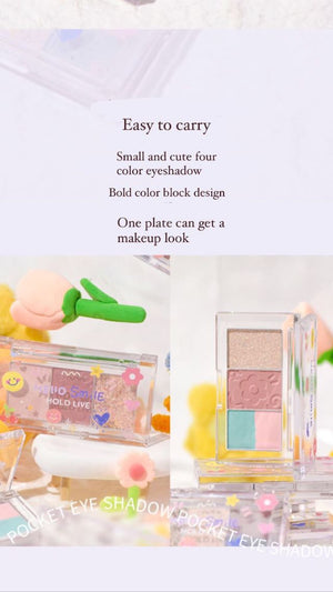 HOLD LIVE Pocket Secret Eyeshadow Palette Holdlive 口袋秘密眼影盘