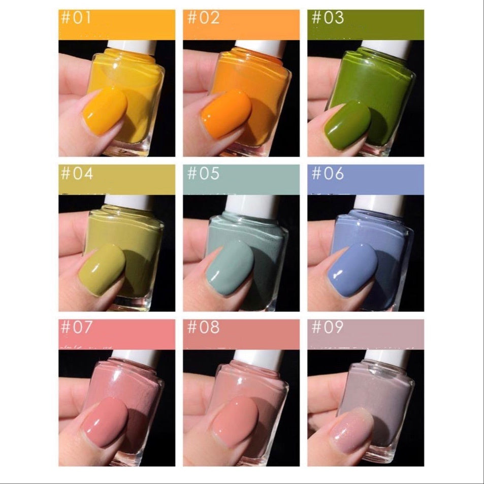 JILL LEEN Circle Nail Polish Jillleen 圆瓶指甲油