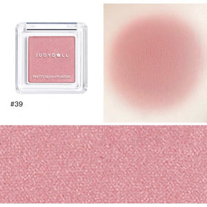 JUDYDOLL Pretty Blush Powder Play Colors Blush Pigmented & Blendable Judydoll 橘朵单色腮红 橘朵玩趣拼色腮红 小巧便携 显色易晕染