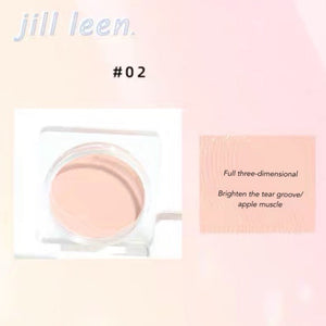 JILL LEEN 3D Exquisite Highlight Cream Repairing Moisturizing Jillleen 立体高光膏细腻修容水润