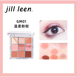 JILL LEEN Show Color Mini Eyeshadow Palette Jillleen 炫色迷你眼影盘 九宫格眼影盘