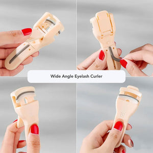 MALIAN Ultimate Beauty Tool Kit Eyelash Curler Razor Trimmer Sponge