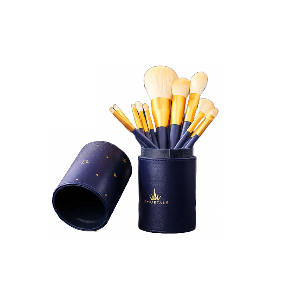 AMORTALS Korea Star-Beats Makeup Brush Set Amortals Makeup Brush (12 Pcs) 尔木萄星动12支化妆套刷 尔木萄小红书抖音爆款化妆套刷