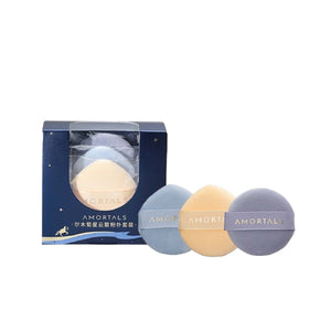 AMORTALS KOREA Starry Cloud Powder Puff Set Amortals 尔木萄星云散粉扑气垫粉扑套装