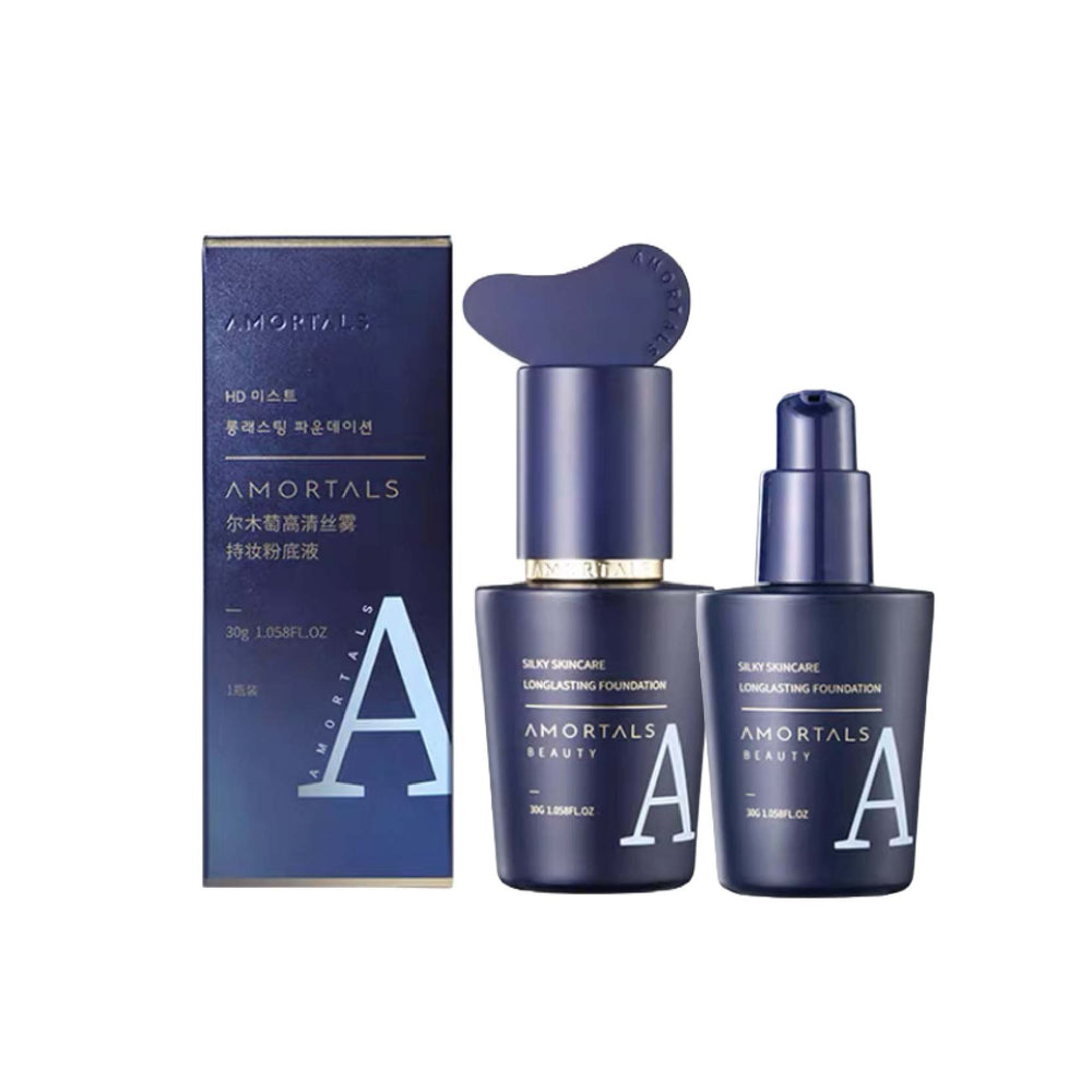 AMORTALS KOREA Sunset 8hrs Lasting Foundation Amortals 尔木萄持妆轻薄粉底液