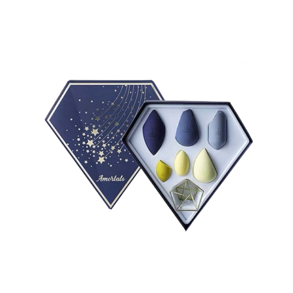 AMORTALS Starry Diamond Makeup Sponge Set Amortals 尔木萄星钻美妆蛋套盒粉扑海绵蛋