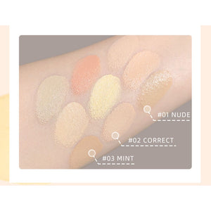 JILL LEEN Triple Shade Cream Concealer Palette Jillleen 三色平衡遮瑕盘 遮瑕盘眼下遮瑕