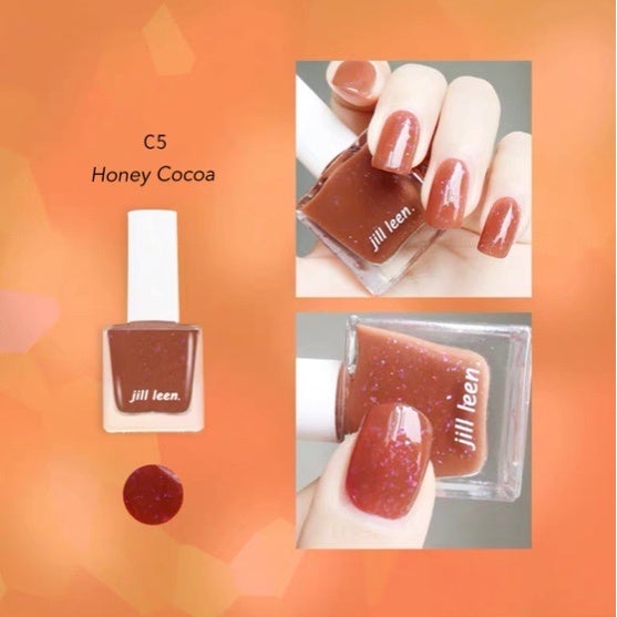 JILL LEEN Square Bottle Nail Polish Jillleen 方瓶指甲油