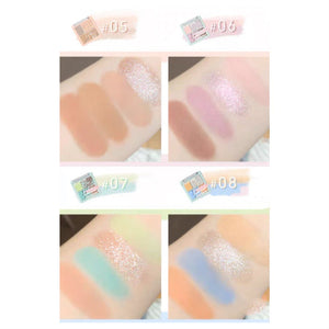 JILL LEEN 4 Colors Eyeshadow Palette Jillleen 四色眼影盘