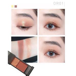 JILL LEEN Dual Colors Eyeshadow Palette Jillleen 双色抽屉眼影盘