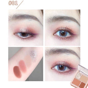 JILL LEEN 4 Colors Eyeshadow Palette Jillleen 四色眼影盘