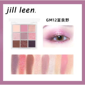 JILL LEEN Show Color Mini Eyeshadow Palette Jillleen 炫色迷你眼影盘 九宫格眼影盘