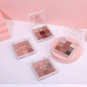 JILL LEEN Show Color Mini Eyeshadow Palette Jillleen 炫色迷你眼影盘 九宫格眼影盘