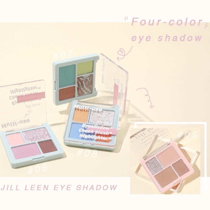 JILL LEEN 4 Colors Eyeshadow Palette Jillleen 四色眼影盘