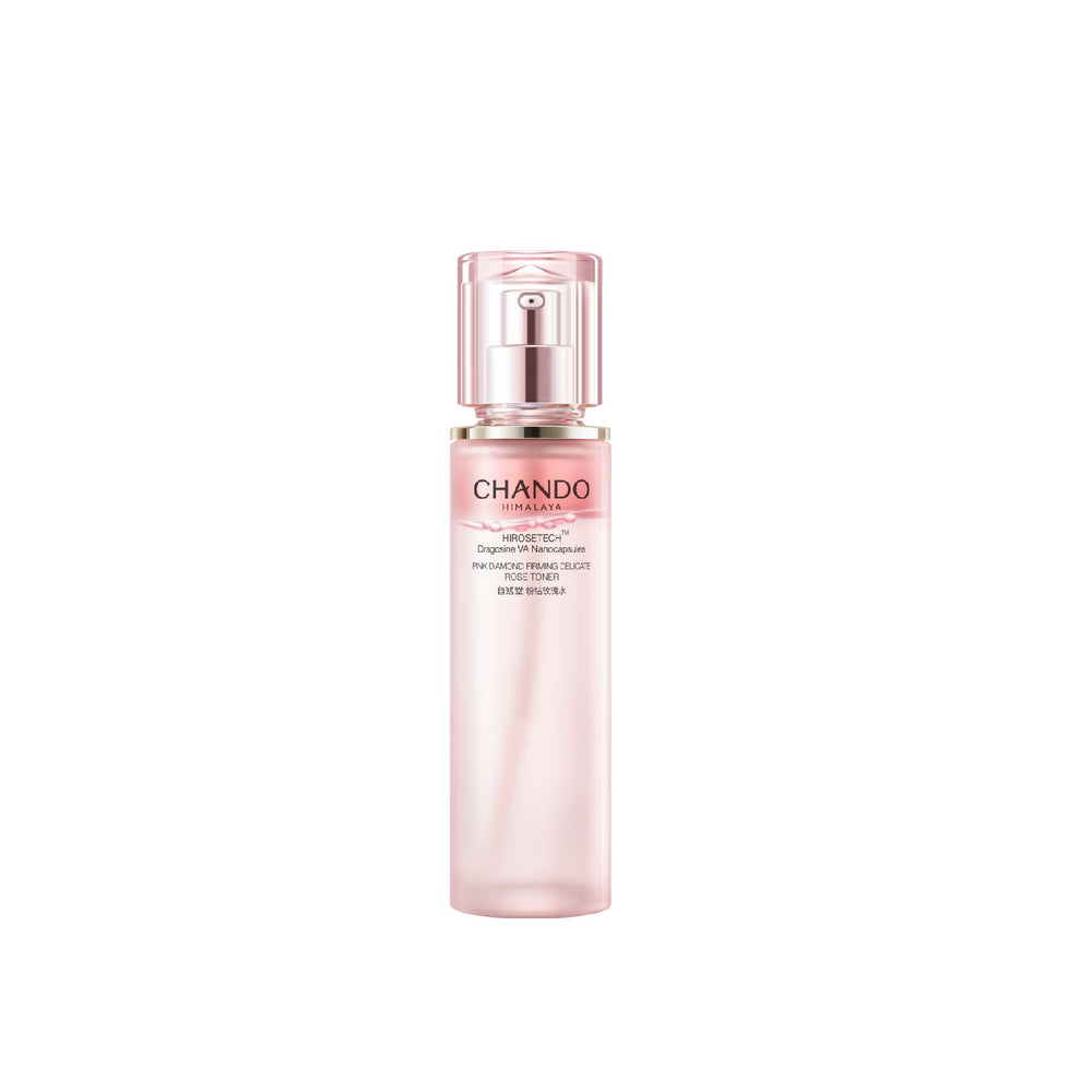 CHANDO Himalaya Pink Diamond Firming Delicate Rose Toner 110ml 自然堂粉钻紧致细嫩玫瑰水 110ml