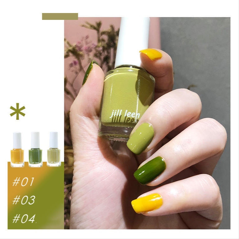 JILL LEEN Circle Nail Polish Jillleen 圆瓶指甲油