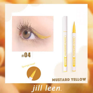 JILL LEEN Color Liquid Eyeliner Waterproof Long-lasting Jillleen 彩色眼线液笔防水持久极致细头