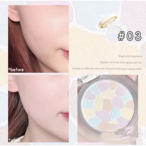 JILL LEEN Crystal Nude Powder Compact Jillleen 晶致裸光蜜粉饼 控油定妆自然持久粉