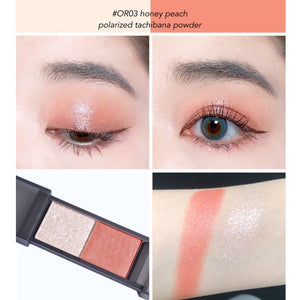 JILL LEEN Dual Colors Eyeshadow Palette Jillleen 双色抽屉眼影盘