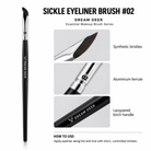 Dream Deer Sickle Eyeliner Brush #02 details and materials