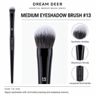 Dream Deer Medium Eyeshadow Brush #13 details and materials