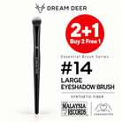 Dream Deer #14 LARGE EYESHADOW BRUSH — SYNTHETIC FIBER — Buy 2 Free 1 cover