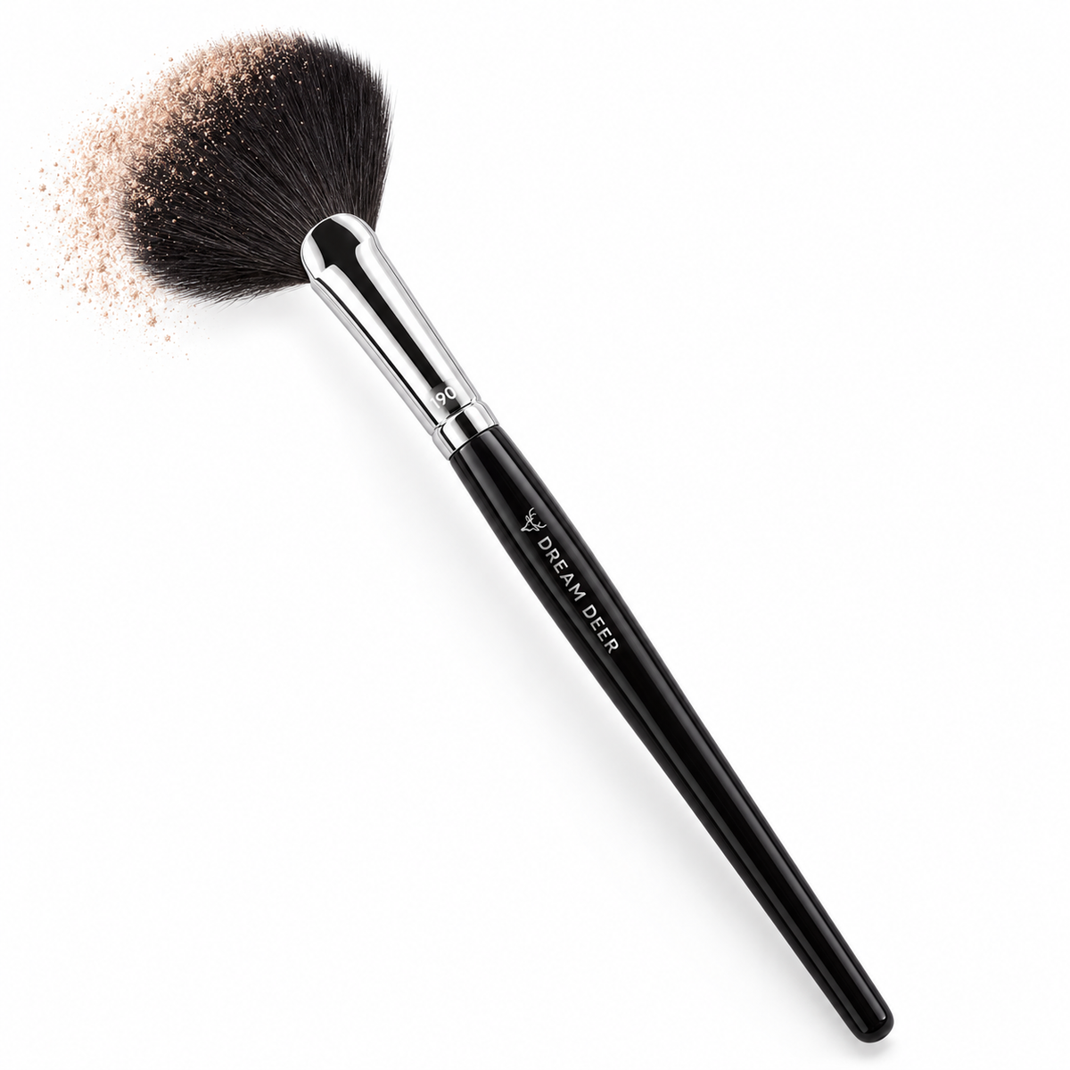 Dream Deer Highlight Fan Brush #190 texture and application