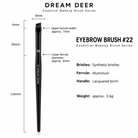 Dream Deer Eyebrow Brush #22 measurements