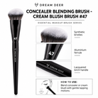 Dream Deer Concealer Blending Brush / Cream Blush Brush #47 details and materials