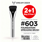 Dream Deer #603 FOUNDATION SPREADING BRUSH — SYNTHETIC FIBER — Buy 2 Free 1 cover
