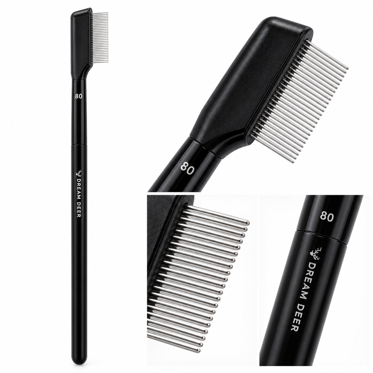 Dream Deer Eyelash Comb #80-Lash texture and application